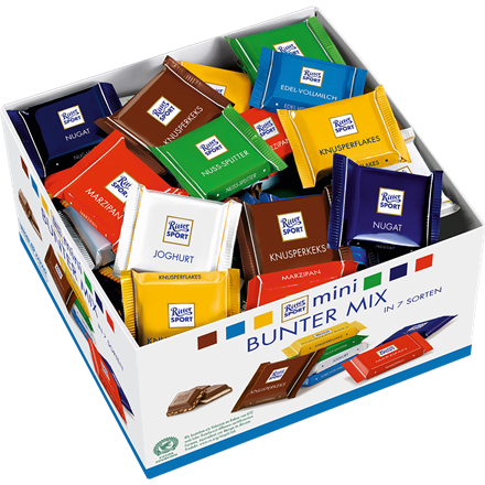 Ritter Sport Mini Bunter Mix 1394,4 g