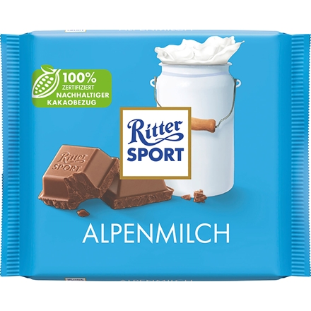 Ritter Sport Alpenmilch 30% Kakao 100 g