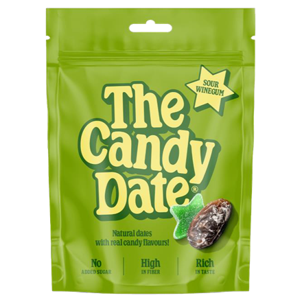 The Candy Date Sour Winegum 100 g