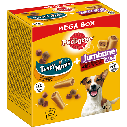 Pedigree Snacks Mini Megabox 740 g
