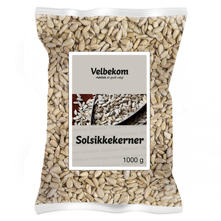 Velbekom Solsikkekerner 1000 g