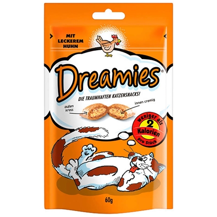 Dreamies med høns 60 g