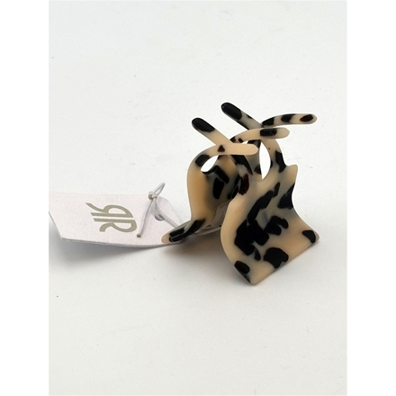 Hårspænde Small Shark Matt Turtle