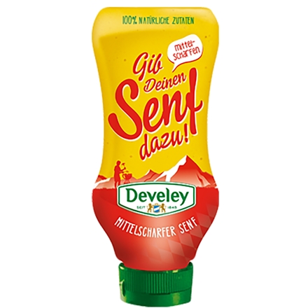 Develey Feinkost Senf Sauce 250ml 