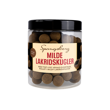 Spangsberg Lakridskugler Mild 450 g