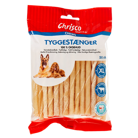 Chrisco - Tyggestænger 50er ekstra tykke