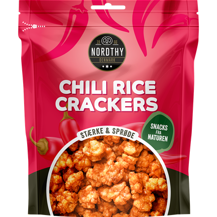 Nordthy Chili Rice Crackers 80 g
