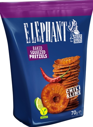 Elephant Pretzels Chili & Lime 70 g
