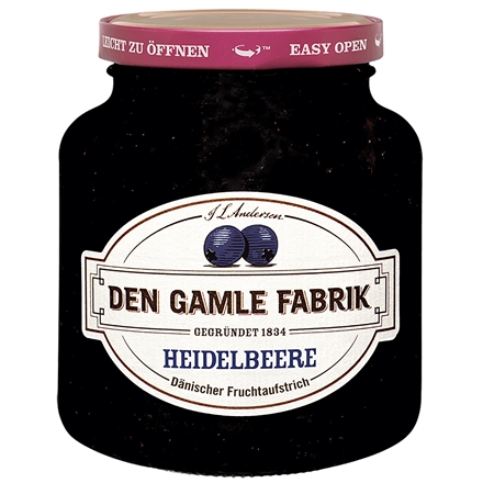 Den Gamle Fabrik Heidelbeere Marmelade 380gr