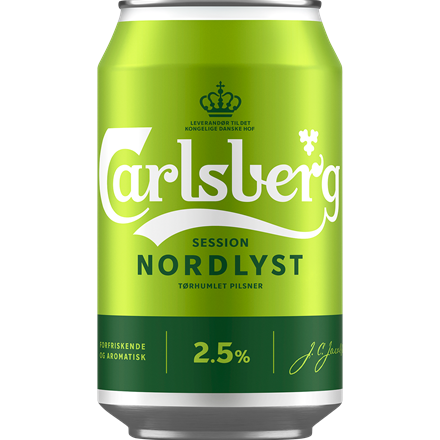 Carlsberg Nordlyst 2,5% 24x0,33 l
