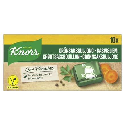 Knorr Grønsagsbouillon, 10 tern, 100 g