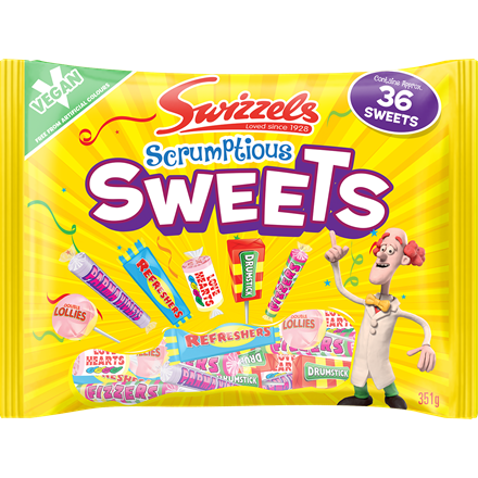 Swizzels Scrumptious Sweets 351 g