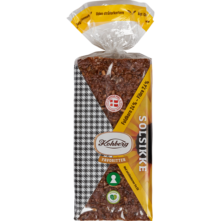 Kohberg Solsikke Rugbrød 750g