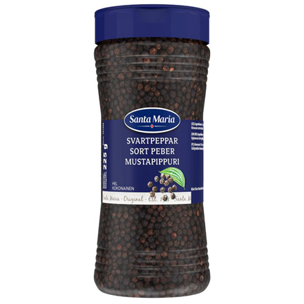 Santa Maria Sort Peber Hel 225 g