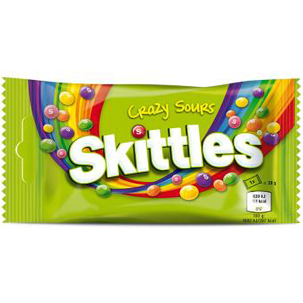 Skittles Crazy Sours 38 g