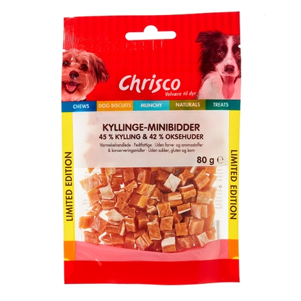 Chrisco - Kyllinge-minibidder 80 g