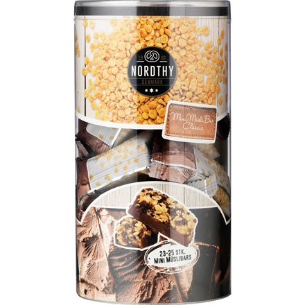 Nordthy Mini Müsli Bars Classic Rør 400 g