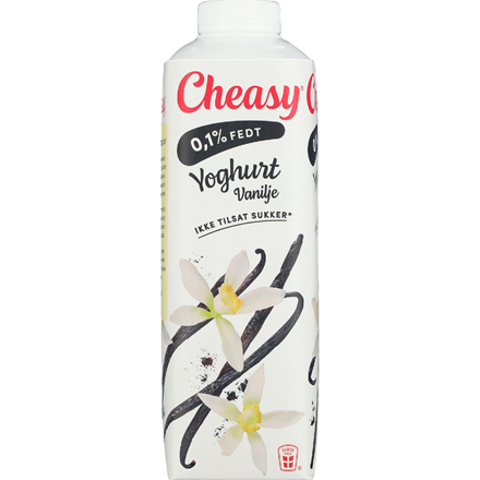 Cheasy Yoghurt Vanilje 0,1% 1 l