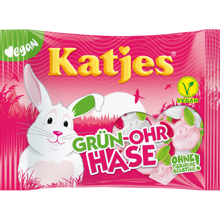 Katjes Grün Ohr Hase 175 g