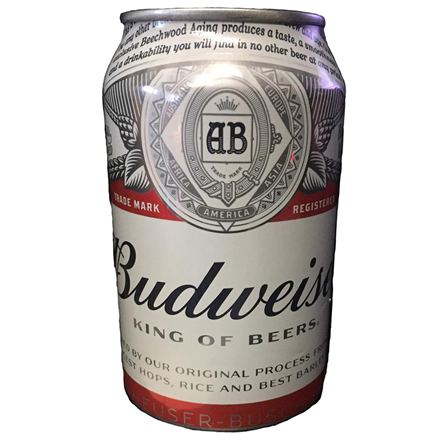 Budweiser 5% 24x0,33 l Dåser