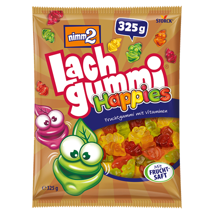 nimm2 Lachgummi Happies 325 g