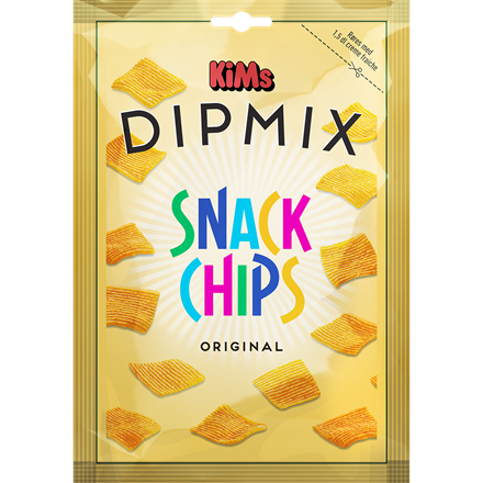 Kims Dip Mix Snack Chips Org. 13 g