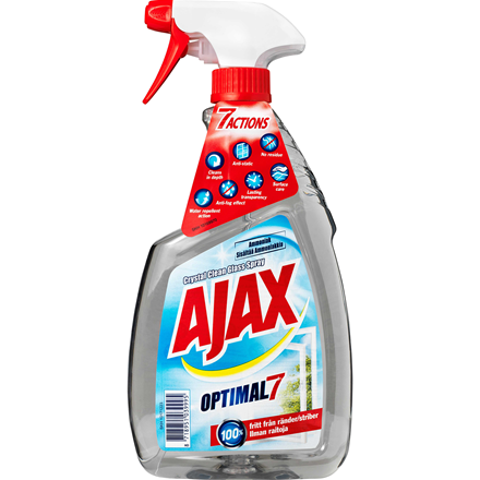 Ajax Spray Crystal Clean Glas 750ml