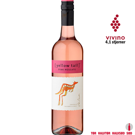 Yellow Tail Pink Moscato 0,75 l 