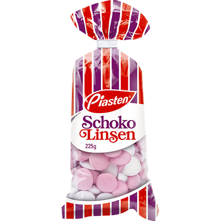 Piasten Schokolinsen 225 g