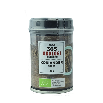 365 Økologi Koriander 25 g