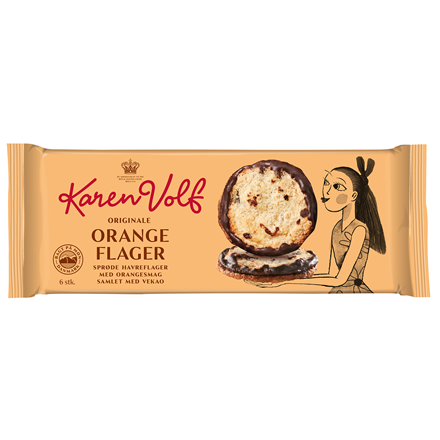 Karen Volf Orange Flager 130 g