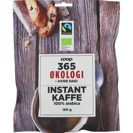 365 Økologi Instant Kaffe Refil 150 g
