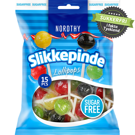 Nordthy Slikkepinde 150 g