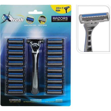 Barber Sæt inkl. 21 Blade