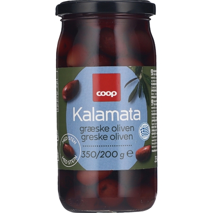 Coop Oliven Kalamata 350/200 g