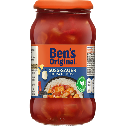 Ben's Original SauceSød-Sur Ekstra Grønsager 400g