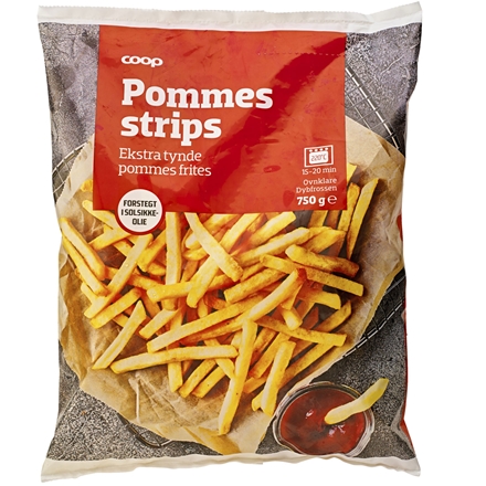 Pommes Strips 750 g