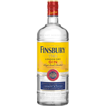 Finsbury London Dry Gin 37,5% 1l