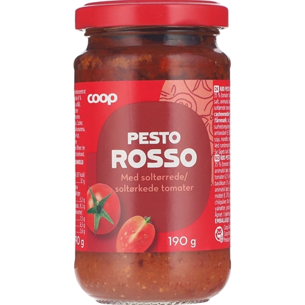 Coop Rød Pesto 190g