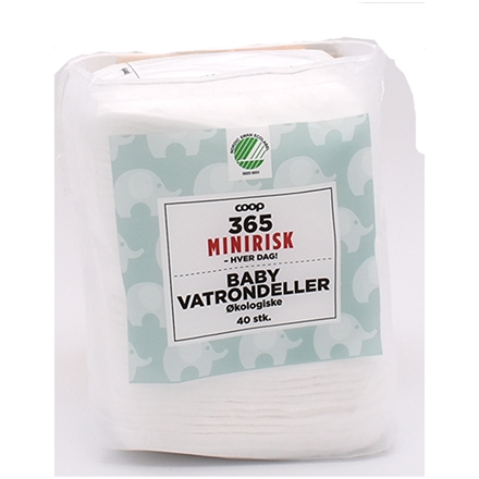 365 Minirisk Baby Vatrondeller 40 stk