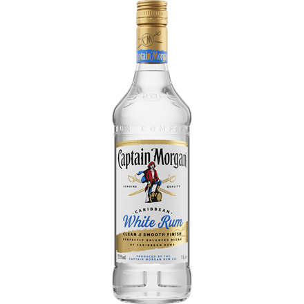 Captain Morgan White 37,5% 1 l