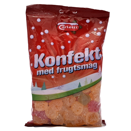 Carletti Konfekt Frugt 400g 