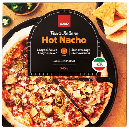 COOP PIZZA HOT NACHO 345 G