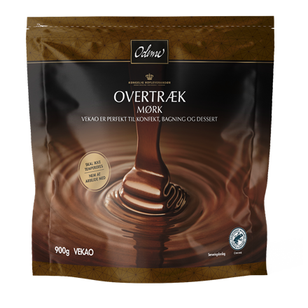 Odense Mørk Overtræksknapper 900 g