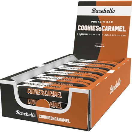 Barebells Bar Cookies and Caramel 12x55g
