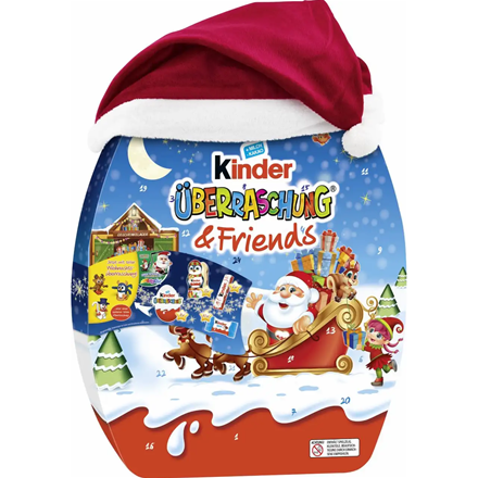 Ferrero Kinder Überraschung & Friends Adventskalender 370 g
