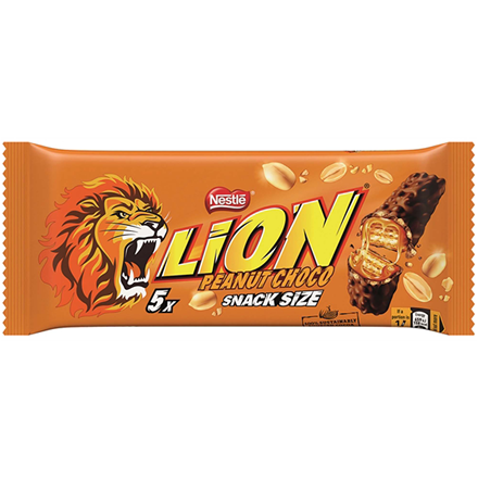 Lion Peanut 5-pak 5 x 30 g