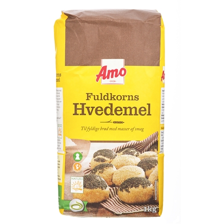 Amo Fuldkornshvedemel 1 kg