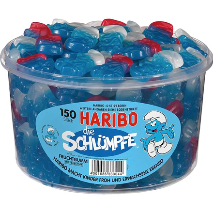 Haribo Schlümpfe 150 stk