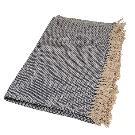 Plaid Bomuld 200x130 cm